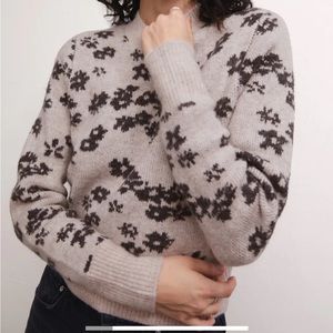 Z supply floral sweater